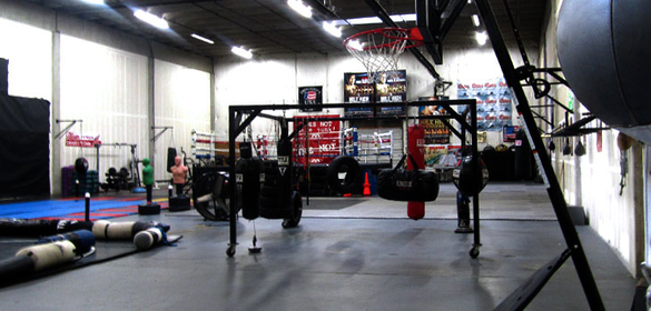 Delgado's boxing gym